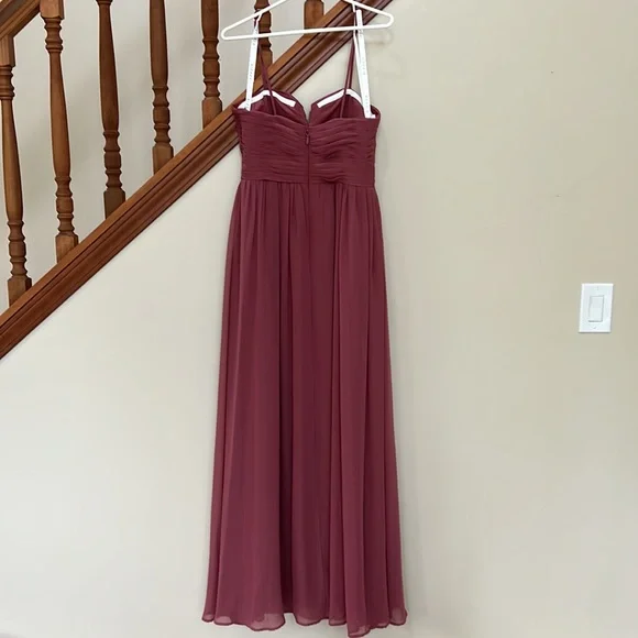 Azazie Lara style chiffon dress - Picture 4 of 8